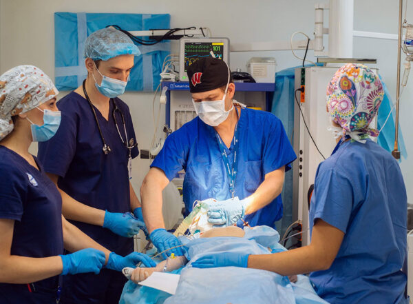 Anesthesiologist volunteers with group that treats Ukrainian pediatric burn patients
